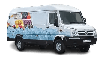 High-Volume Box, Force Traveller Delivery Van