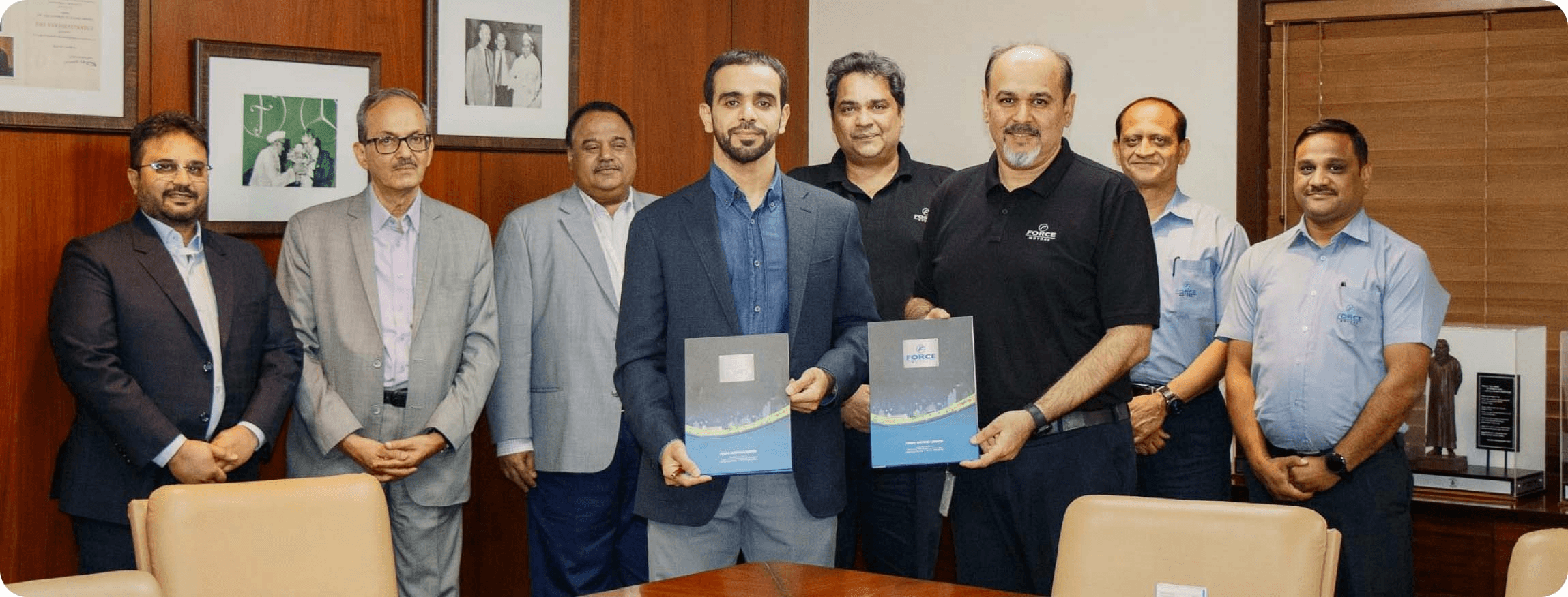 Gulf Great Sands and Force Motors partnership signing ceremony